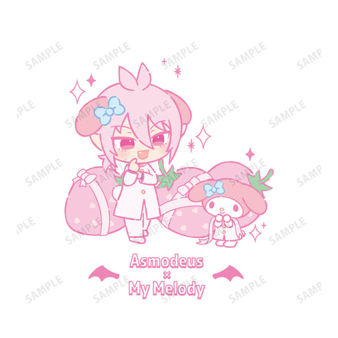 『魔⼊りました!⼊間くん×サンリオキャラクターズ』アスモデウス‧アリス × マイメロディ パーカー(メンズ / レディース)